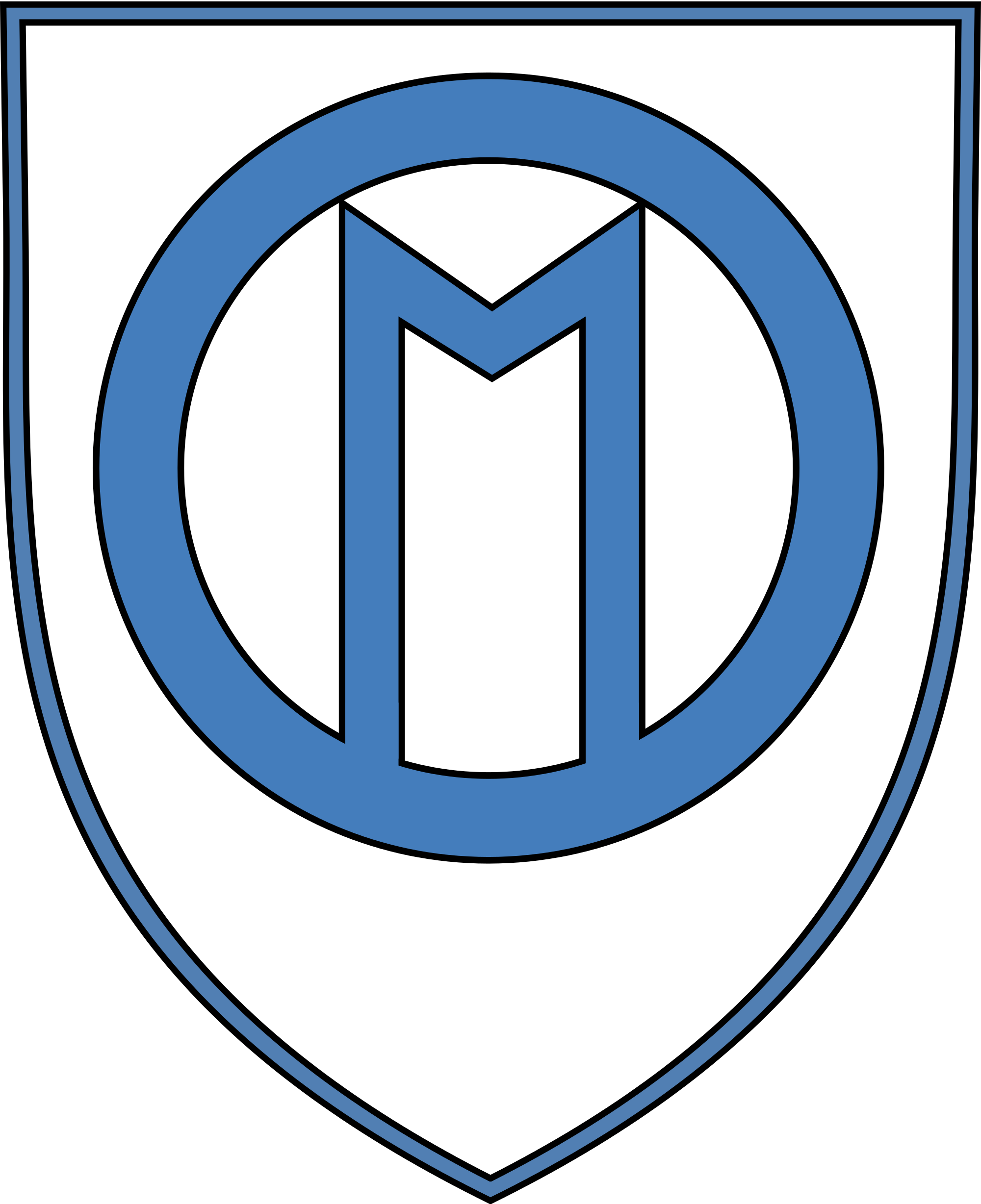 Om - Olympique De Marseille Logo 1970 (834x1024), Png Download