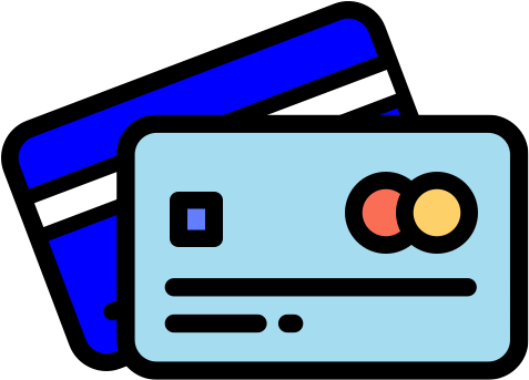 Bank Cards Icon - Credit Card Clip Art (522x522), Png Download