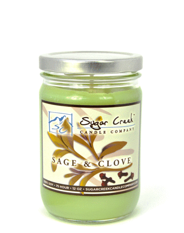 Sage & Clove - Sugar Creek Candles. Eucalyptus Natural Stress Relief (480x480), Png Download