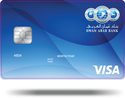 Oab Smart Commercial Card - Visa (500x396), Png Download