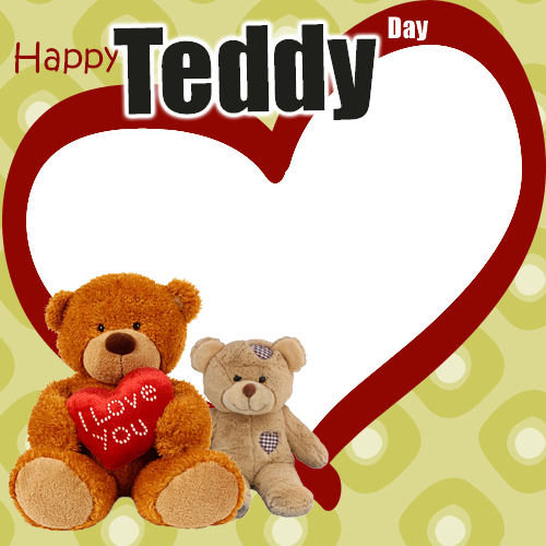 Teddy Day Images For Love (500x500), Png Download