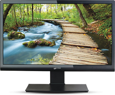 Monitor - Micromax 18.5 Led Monitor (487x405), Png Download