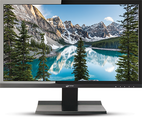 Monitor - Micromax 18.5 Led Monitor (490x409), Png Download