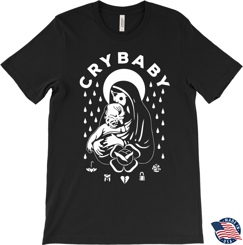 Mother Mary - Head Wound City Shirt (1000x1000), Png Download