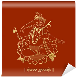 Ganesha, Hindu Wedding Card, Royal Rajasthan, India - Wedding (400x400), Png Download