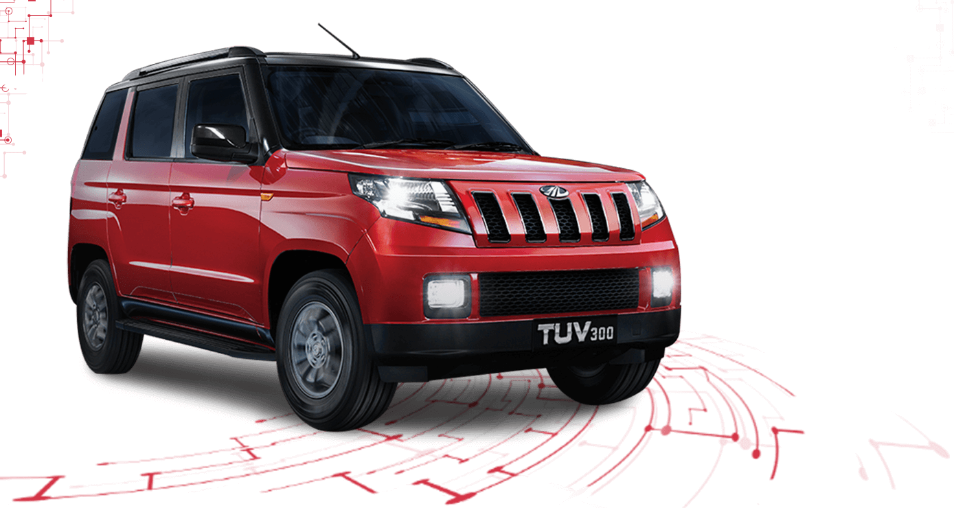 Mahindra Tuv 300 - Mahindra Tuv 300 T10 (1389x740), Png Download