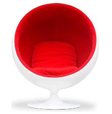 Ball Chair (370x480), Png Download