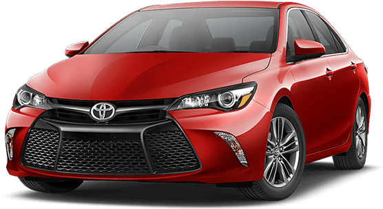 Redcamry - 2017 Toyota Camry Hybrid Red (569x305), Png Download