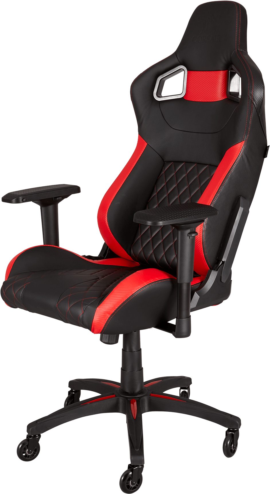 If You Decide To Utilize A Counter Height Table As - Corsair T1 Race Gaming Chair (black & Red) (600x600), Png Download
