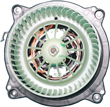 Hella 351104581 Blower Motor With Holder & Impeller - Clutch (583x513), Png Download