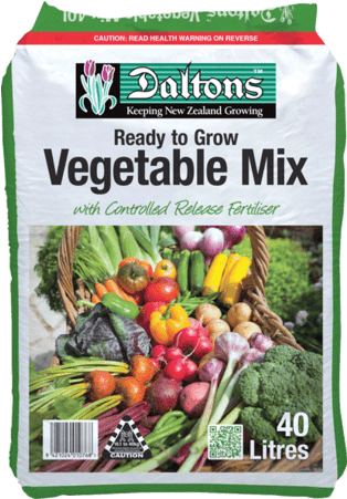 Daltons Ready To Grow Vegetable Mix 40l (350x450), Png Download