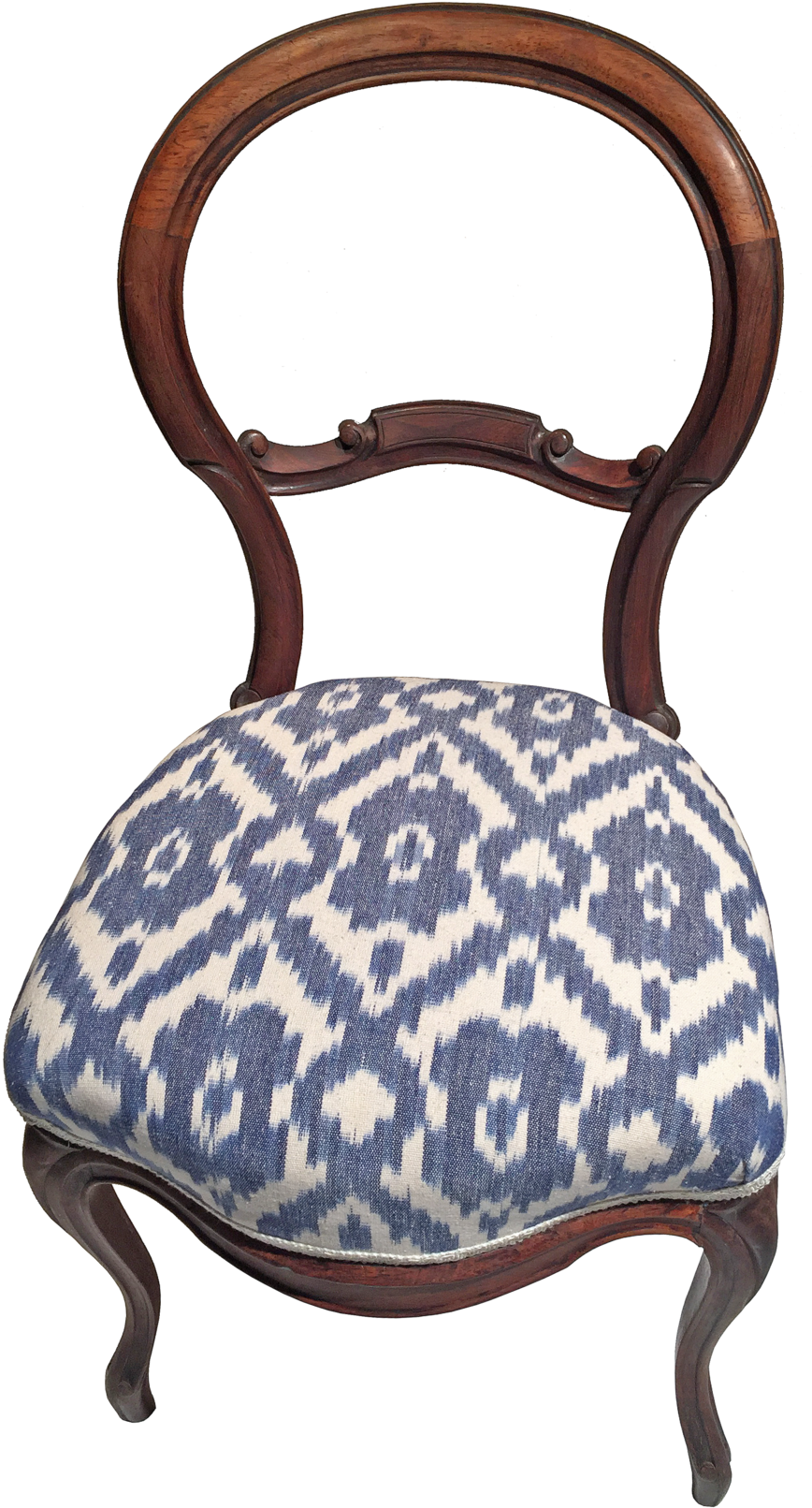 Chair Balloon Ikat Chair Balloon Top (1000x1703), Png Download