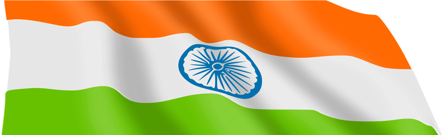 Happy Independence Day - Flag (1500x430), Png Download