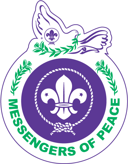 Messengers Of Peace Badge - Neil Armstrong Scouts (450x600), Png Download