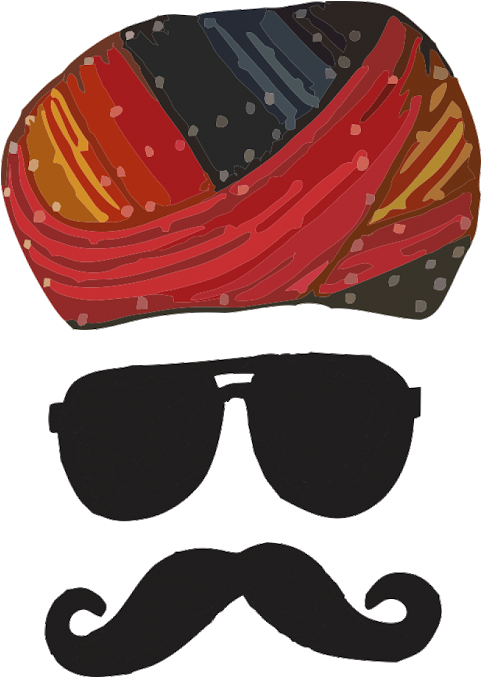 Photo - Rajasthani Png (530x676), Png Download