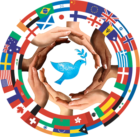 Logo-banner450x450 - International Peace (450x440), Png Download