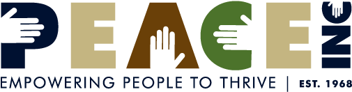 Peace Inc Logo - Peace Inc Syracuse (586x216), Png Download