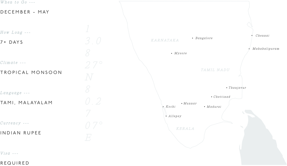 South India 300dpi - South India (1000x579), Png Download