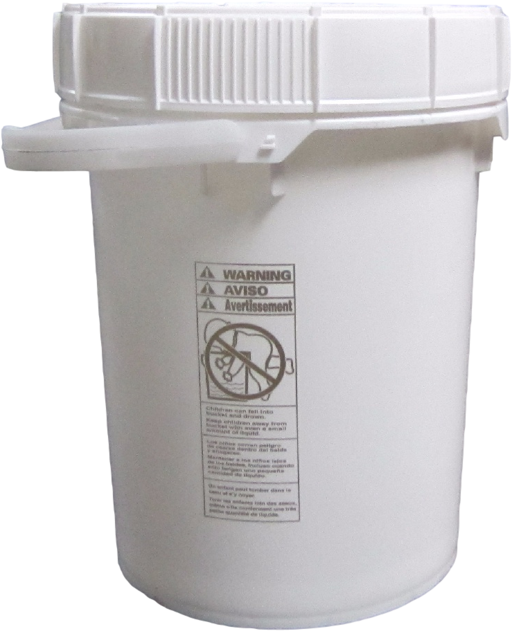 5 Gallon Bucket Png Graphic Royalty Free Library - Plastic (997x998), Png Download