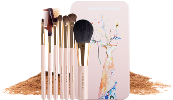 Quality 7pcs Brush Set - Makeup Brushes (480x352), Png Download