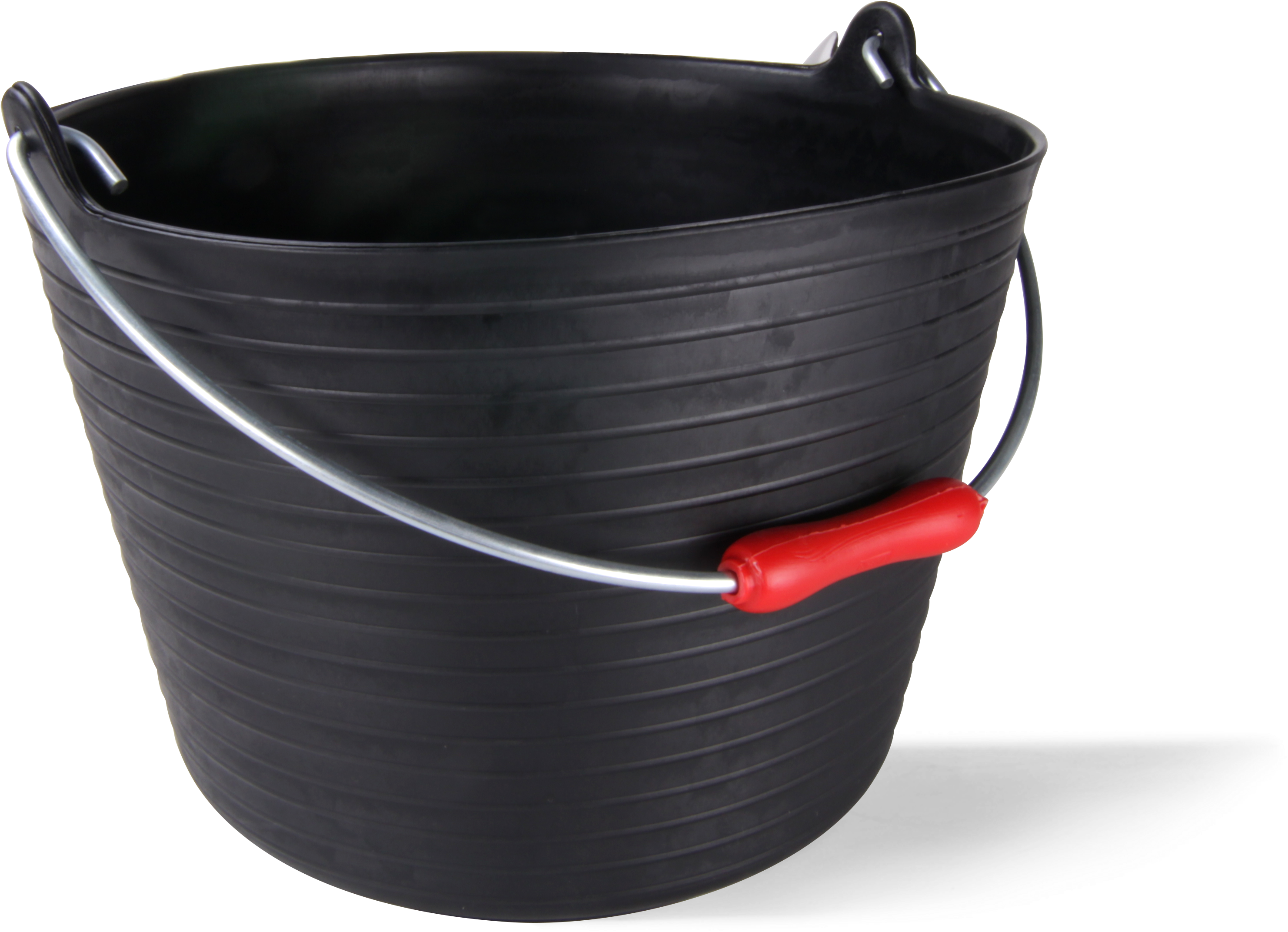 Plastic Bucket Model 2 With Plastic Handle - Rubi Lightbuck Heavy Duty Flexible Bucket 22 Litre (4660x3106), Png Download