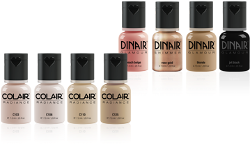 Dinair Airbrush Makeup Eyeshadow - Smokey Eye Collection (466x509), Png Download