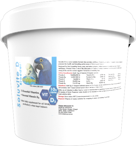 Soluvite D Breeder 1kg - Plastic (1024x768), Png Download