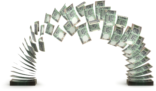 انتقال پول به سراسر دنیا - Good Thoughts For Money (566x354), Png Download