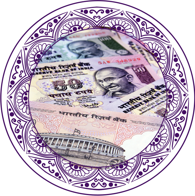 And You Can Change Money In The Hotels - Indian Rupee (652x653), Png Download