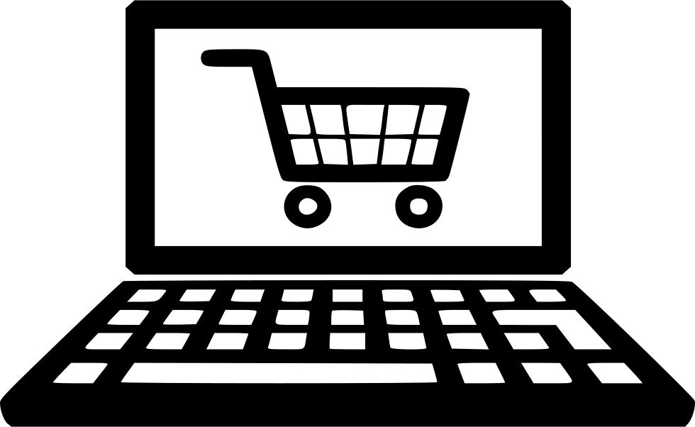 Shopping Cart Ecommerce Mobile Laptop Comments - Logo Repair Laptop (980x602), Png Download