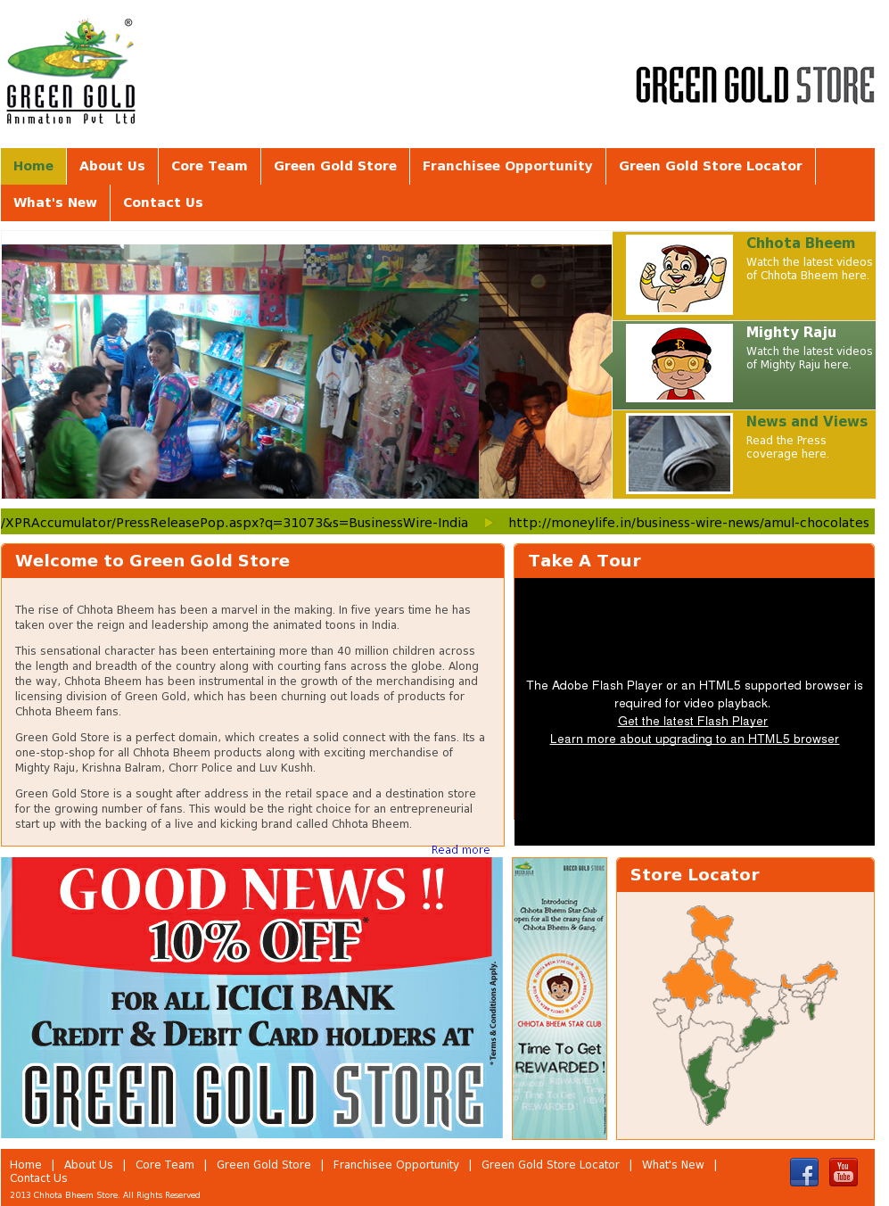 Chhotabheemstore Competitors, Revenue And Employees - Green Gold Animation (1024x1355), Png Download