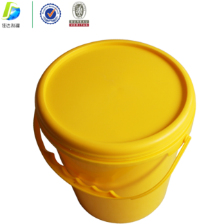 20l 5 Gallon Custom Color Plastic Paint Container - Bucket (350x350), Png Download