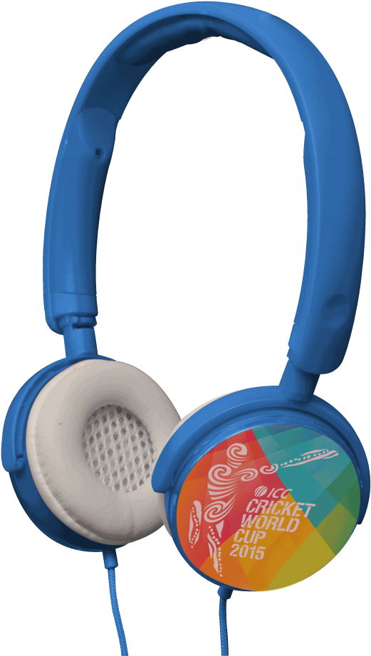 Icc Cricket World Cup 2015 Diy Headphone - Cognetix Icc Cricket World Cup 2015 Diy Headphone - (1000x1000), Png Download