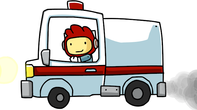 Ambulance Van Png Photos - Scribblenauts Hospital (689x386), Png Download