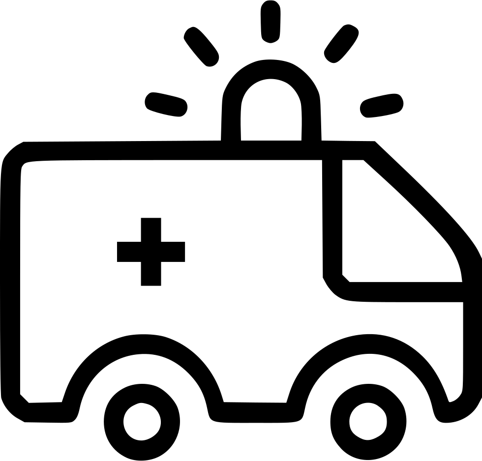 Ambulance Transportation Van Healthcare Emergency Medical - Emergency Mobile Icon (980x938), Png Download