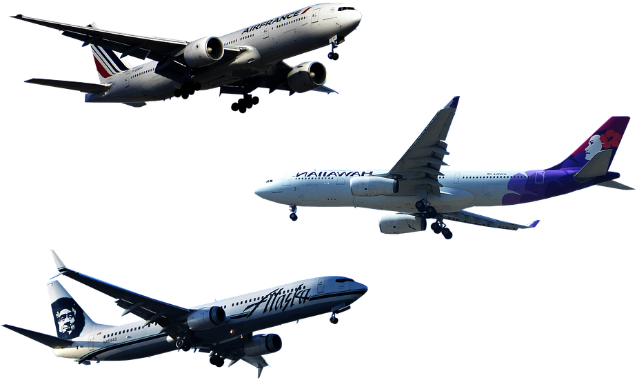 Aircraft, Transport, Sky, Travel, Flight - Transport (510x340), Png Download