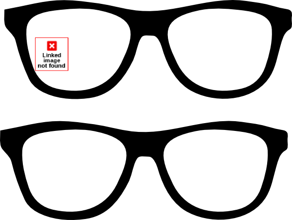 Small - Glasses Clipart No Background (600x452), Png Download