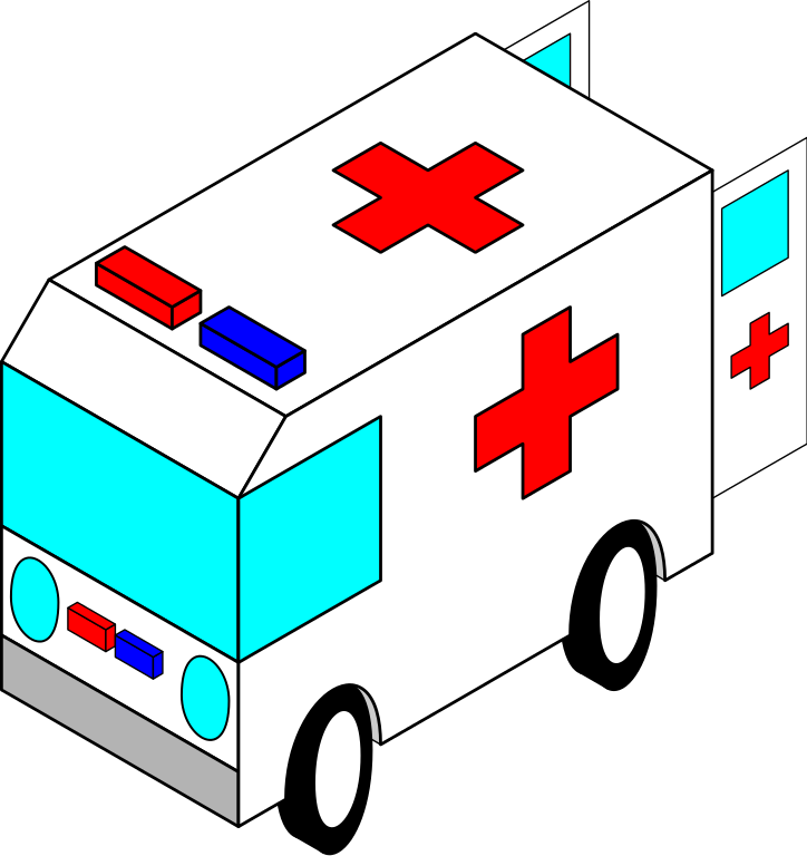 File - Ambulance - Svg - Wikimedia Commons - Ambulance (724x768), Png Download