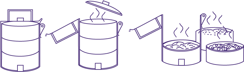 Tiffen Lunch Delivery - Box (800x231), Png Download