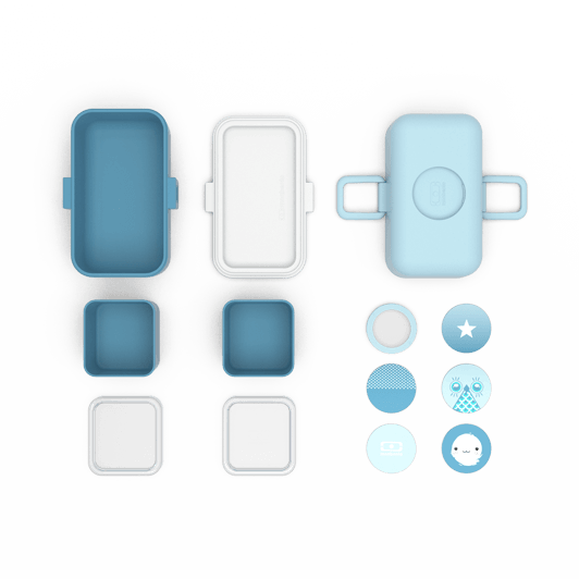 Mb Tresor Iceberg - Monbento Mb Tresor Kids Bento Box (532x532), Png Download