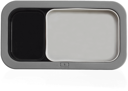 Mb Silicase Grey Black - Monbento Mb Silicase Grey + Black - Moulds For Mb Original (532x532), Png Download