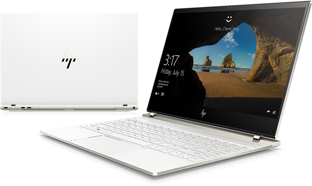 Hp Spectre Laptop Powerful Performance - Hp Spectre 13 2017 (1100x650), Png Download