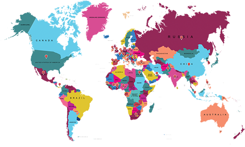 World-map - World Map (494x389), Png Download