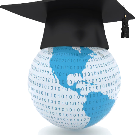 Nexus Study-globe - Grey Globe (450x450), Png Download