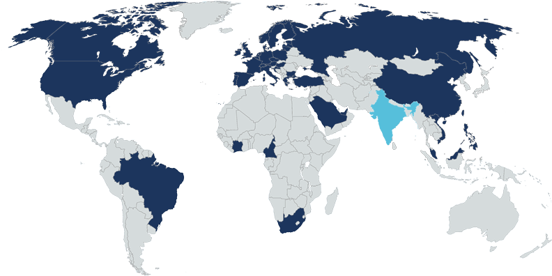 Local Legal Regulations In India Are Considered The - Countries In The World That Drive (800x419), Png Download