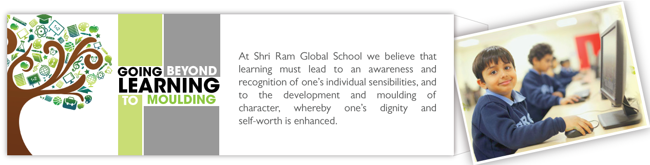 Going Beyond Classroom To Moulding - Shri Ram School Bangalore (1280x321), Png Download