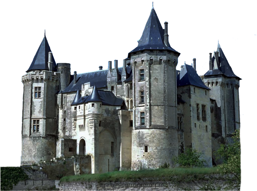 Castle Png Hd - Château De Saumur (1024x746), Png Download