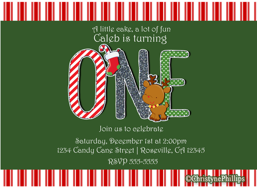 1st Birthday One Christmas Reindeer Holiday Birthday - Musical Keyboard (500x500), Png Download