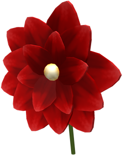Scarlet Lapel Flower - Flower (420x420), Png Download
