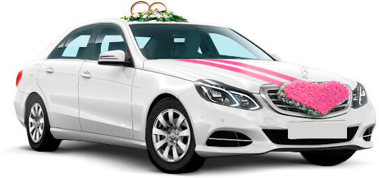 Decorated Car For Wedding - Ali Rent A Car Lahore (596x286), Png Download